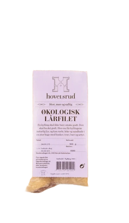 Lårfilet Økologisk Ca390g Hovelsrud