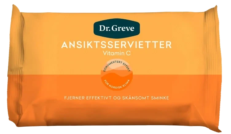 Dr Greve Vitamin C Ansiktsservietter 20pcs