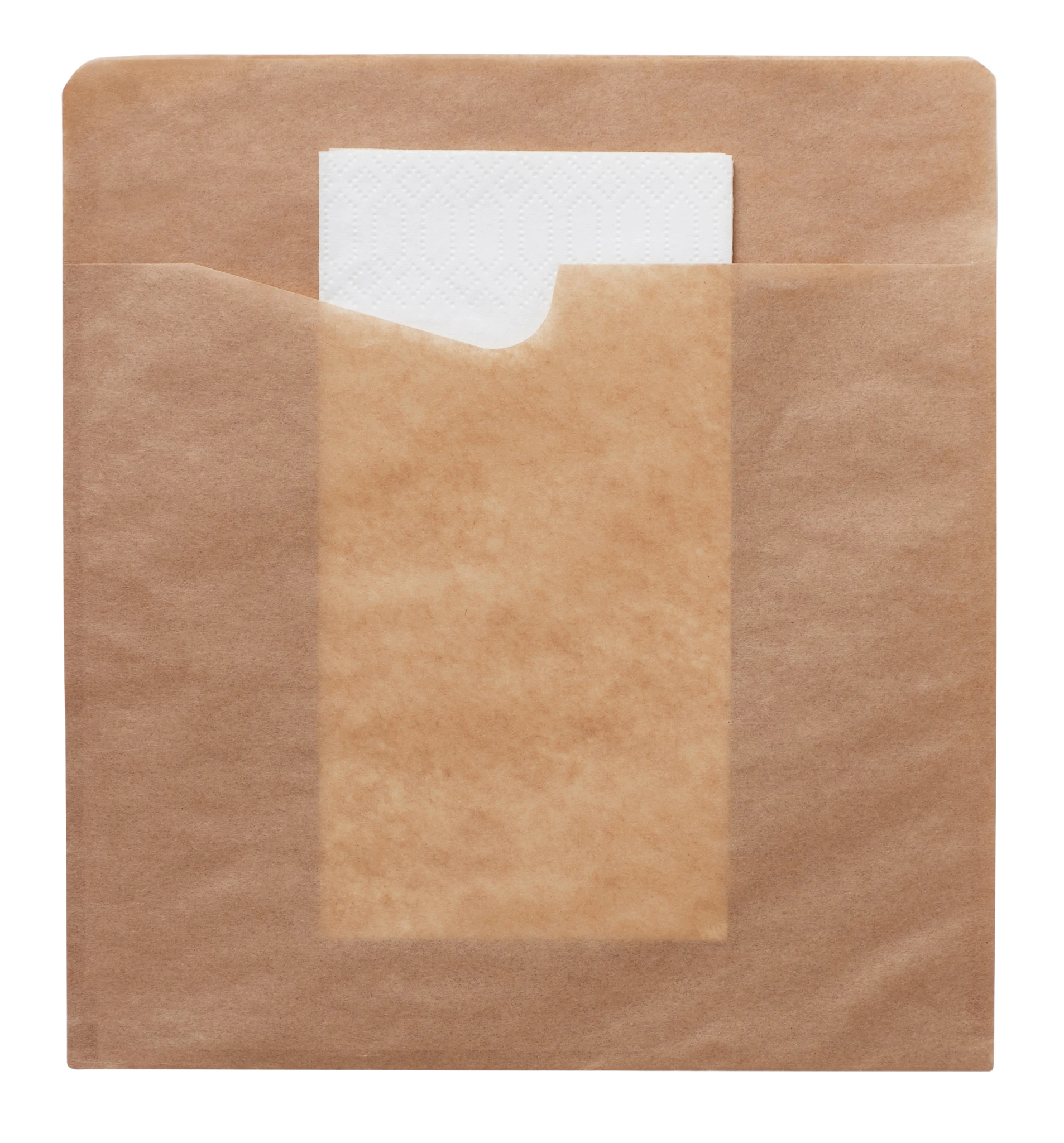 Snack sacchetto 194x210 m/ser craft  300stk