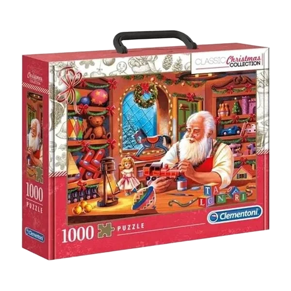 Puslespill 1000 Brikker - Santa Workshop