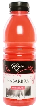 Rabarbra Drikkeklar 0.5l Fl Røyse