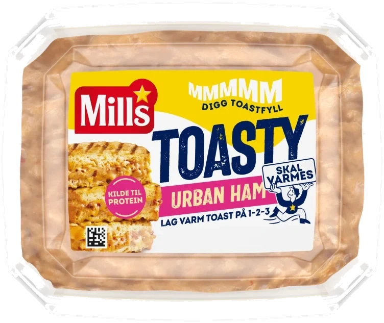 Toasty Urban Ham 180g Mills