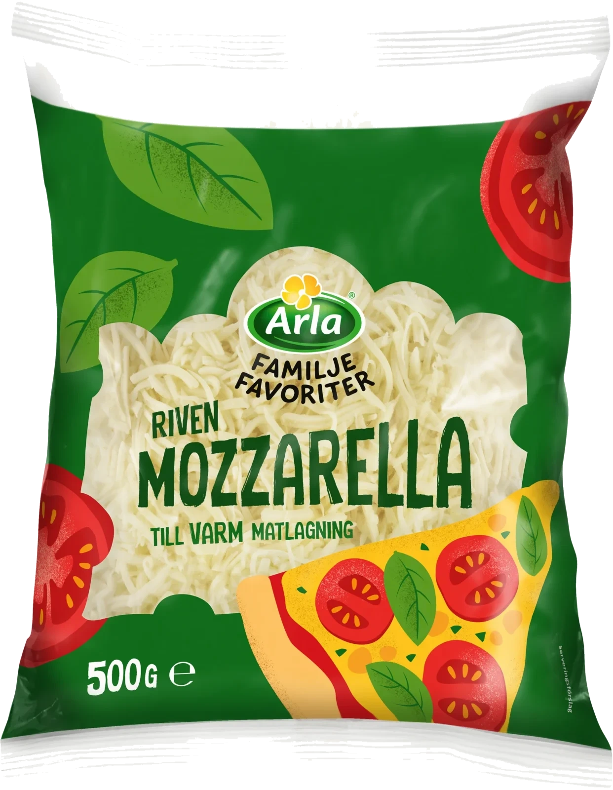 Familjefavoriter Mozzarella riven ost