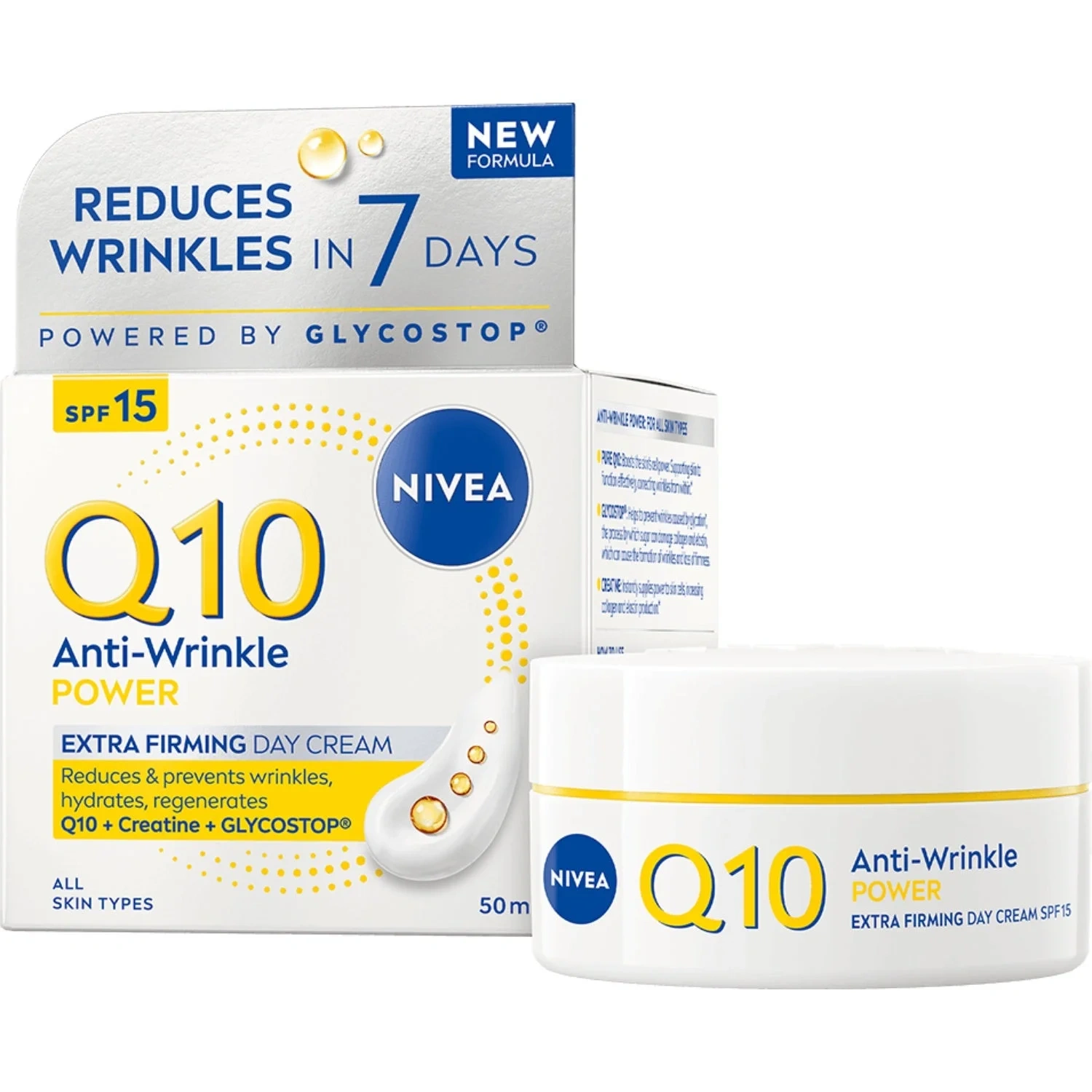 NIVEA Q10 Power Firming Day Cream SPF15