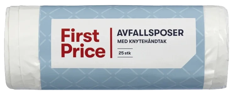 Avfallspose 24l 25stk First Price