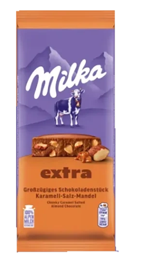 Milka Caramel & Mandel 190g