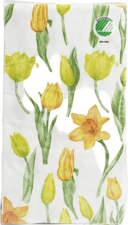 Serviett Påske Tulipan 15stk Unik