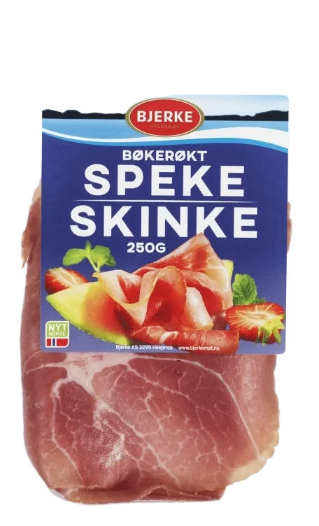 Spekeskinke skivet 250g Bjerke