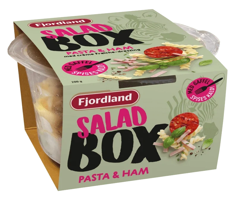 Fjordland Box Pasta & Ham Salad 200g