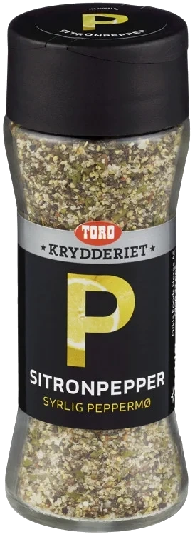 Sitronpepper øk.   95g