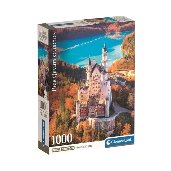 Puslespill 1000 Brikker - Neuschwanstein