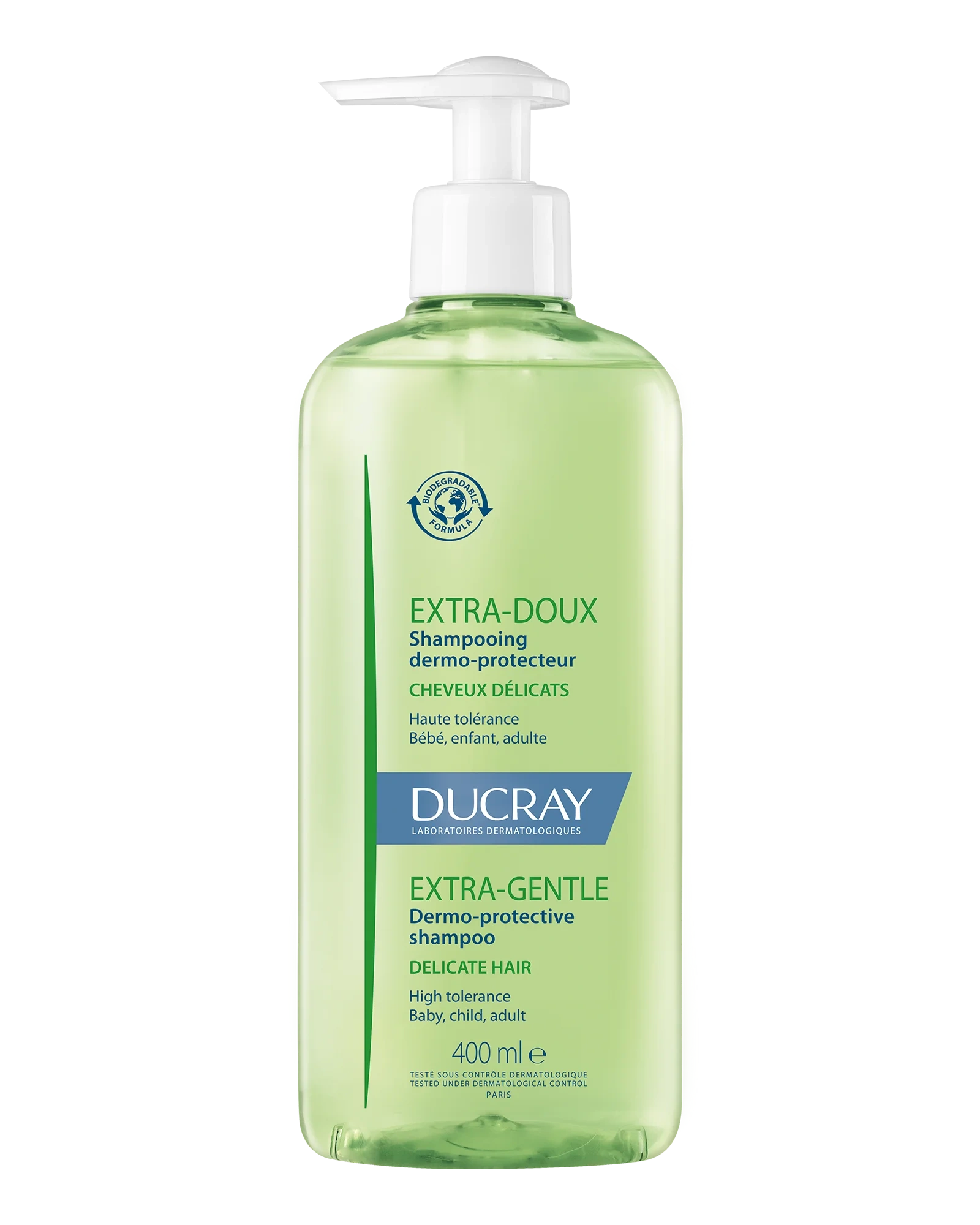 Ducray Extra Gentle Shampoo, 400 ml