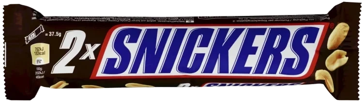 Snickers Sjokoladebar 2-pack