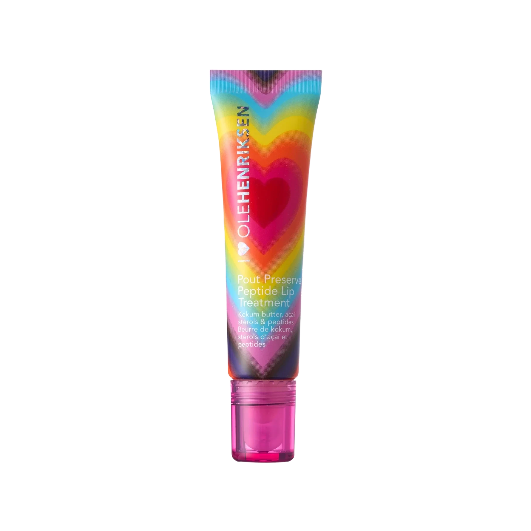 Ole Henriksen Pout Preserve Peptide Lip Treatment Pride Rainbow Holographic Glimmer