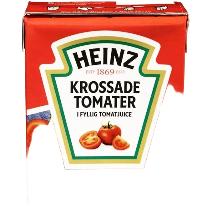 Krossade Tomater