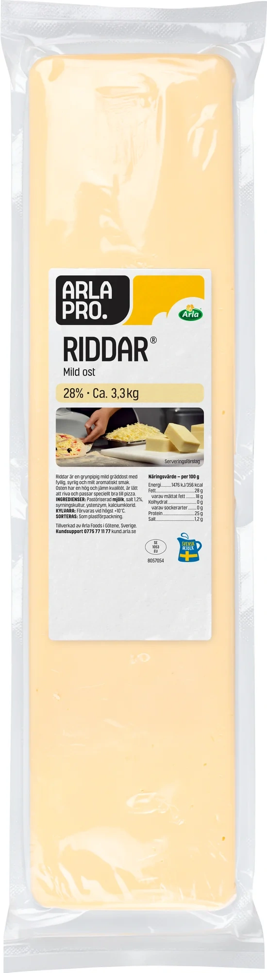 Arla Pro Riddar® Filéost 28%