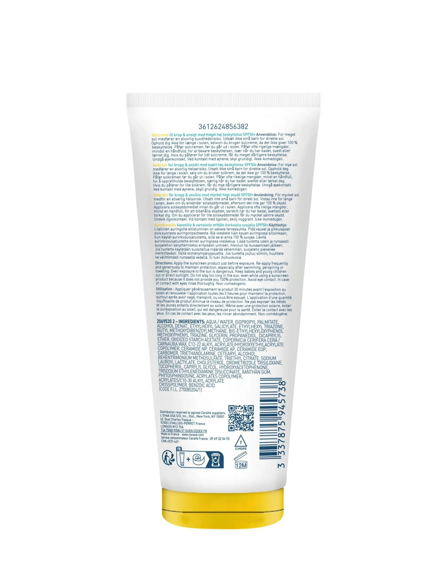 CeraVe Invisible Hydrating Sunscreen SPF50+, 177 ml