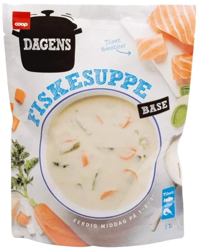 Coop Dagens Fiskesuppe Base 1l