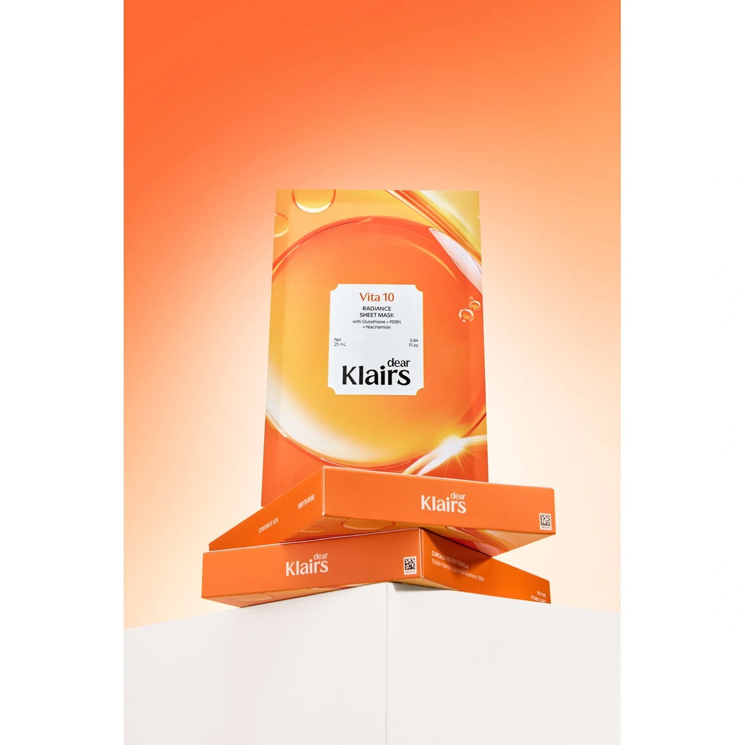 Klairs Vita 10 Radiance Sheet Mask, 1 stk.