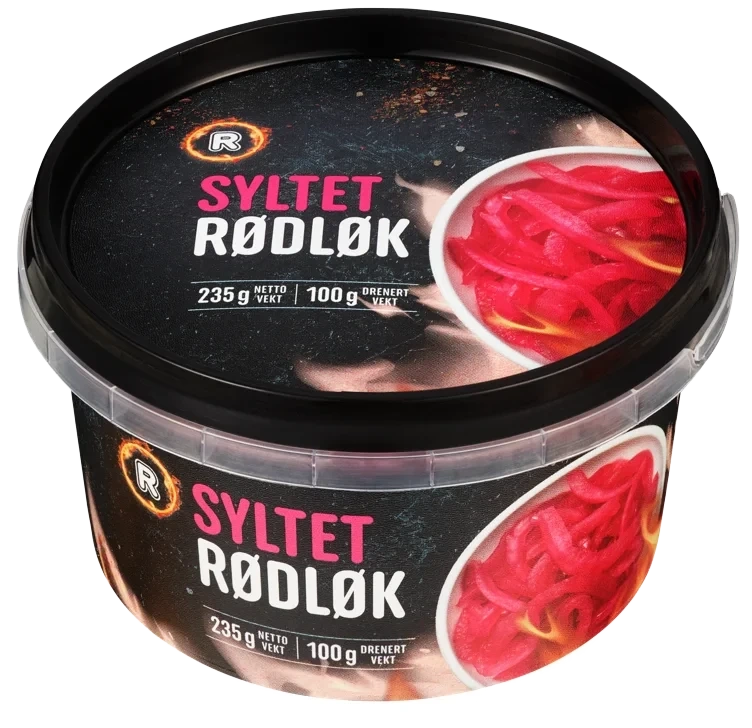Syltet rødløk 260g