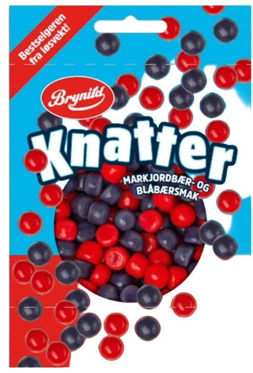 Brynild Knatter Skogsbær 80gr