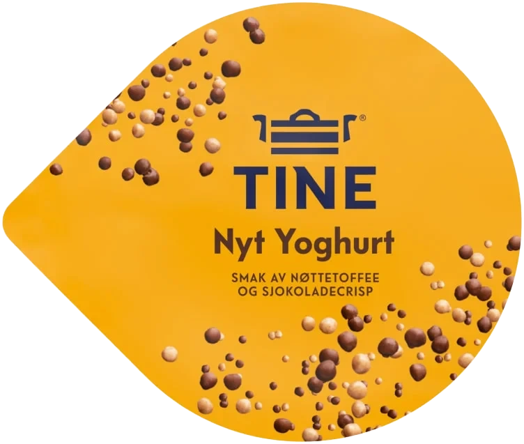 Nyt Yoghurt Nøttetoffee/Sjokocrisp 119g