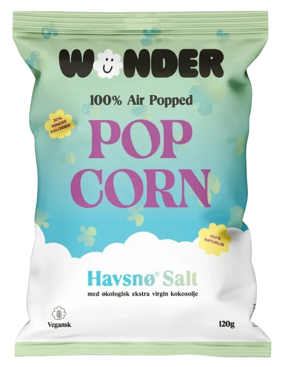Popcorn 100% Air Salt 130g Wonder