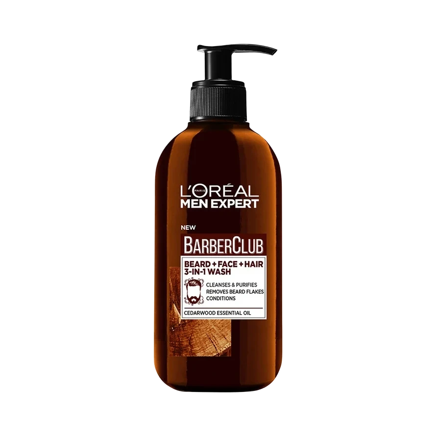 L'Oréal Paris Men Expert Barber Club 3-in-1-Wash 200 MLT