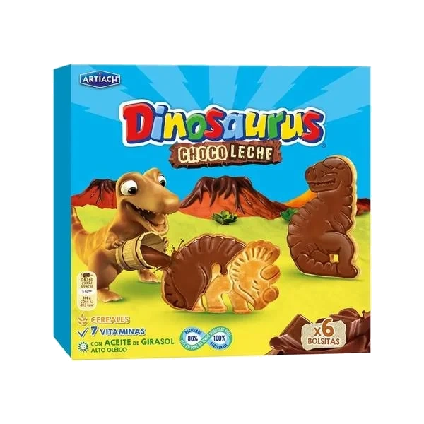 Dinosaurkjeks med Melkesjokolade