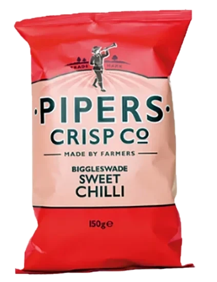 Pipers Sweet Chilli Crisps 150g