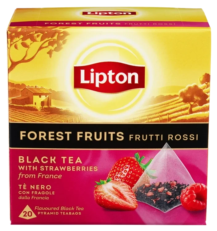 Svart te Forest Fruits 20-pack