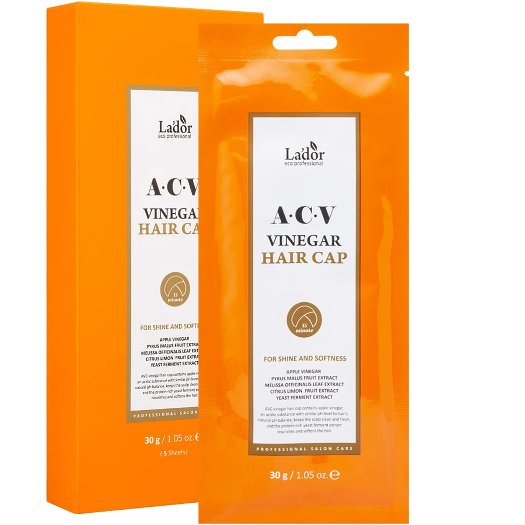 La’dor ACV Vinegar Hair Cap 5 pcs