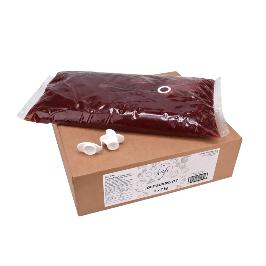 Jordgubbssylt lättsockrad,  2 kg påse
