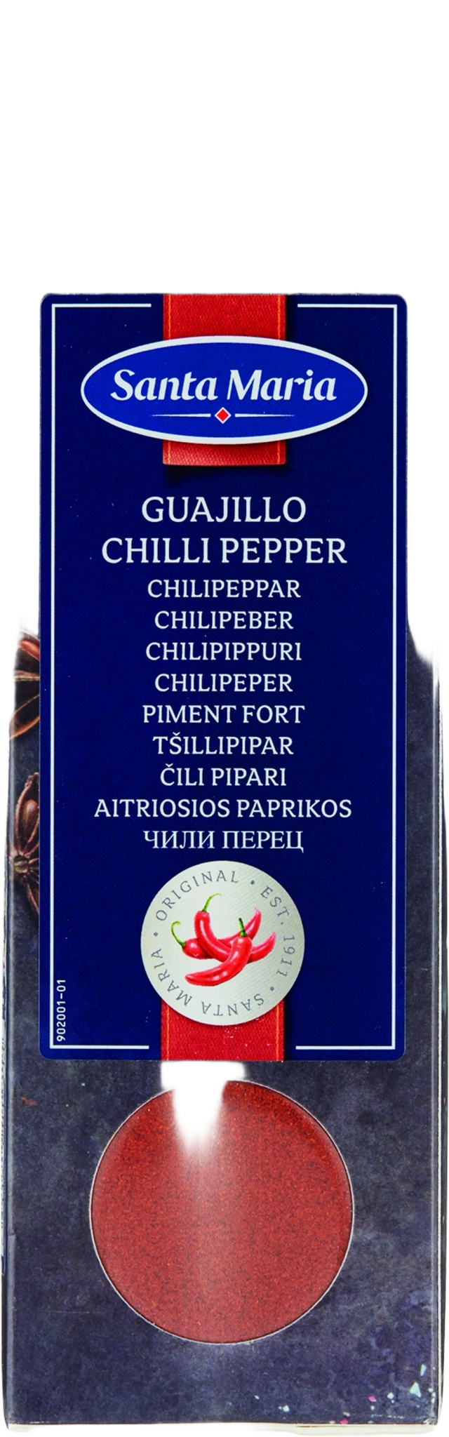 Chilipeppar Guajillo