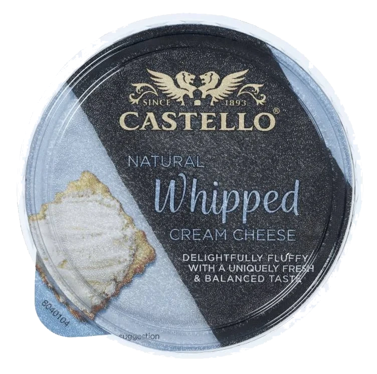 Castello Whipped Cream Cheese Plain 125g