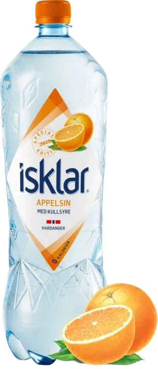 Isklar m/ Smak av Appelsin