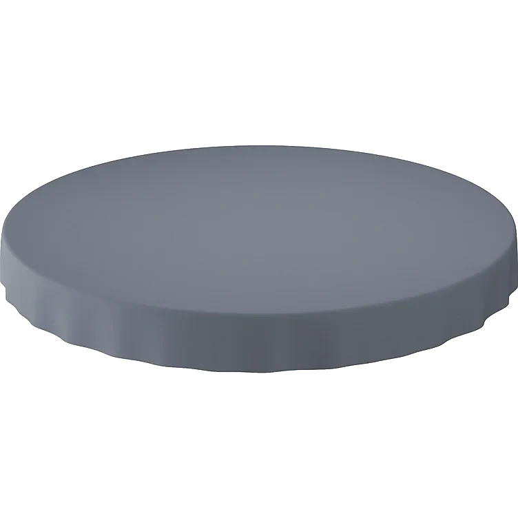 Duk Evolin Rund Sort 180cm
