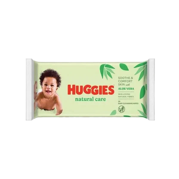 Huggies Baby Våtservetter Natural Care 56pk