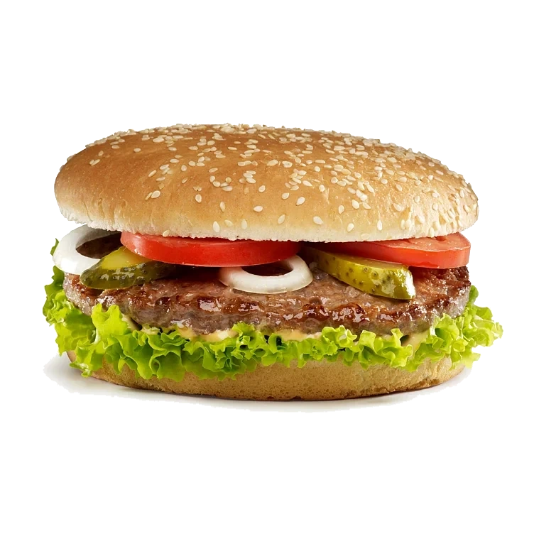 Slåtto hamburger halal     100g  6,4kg