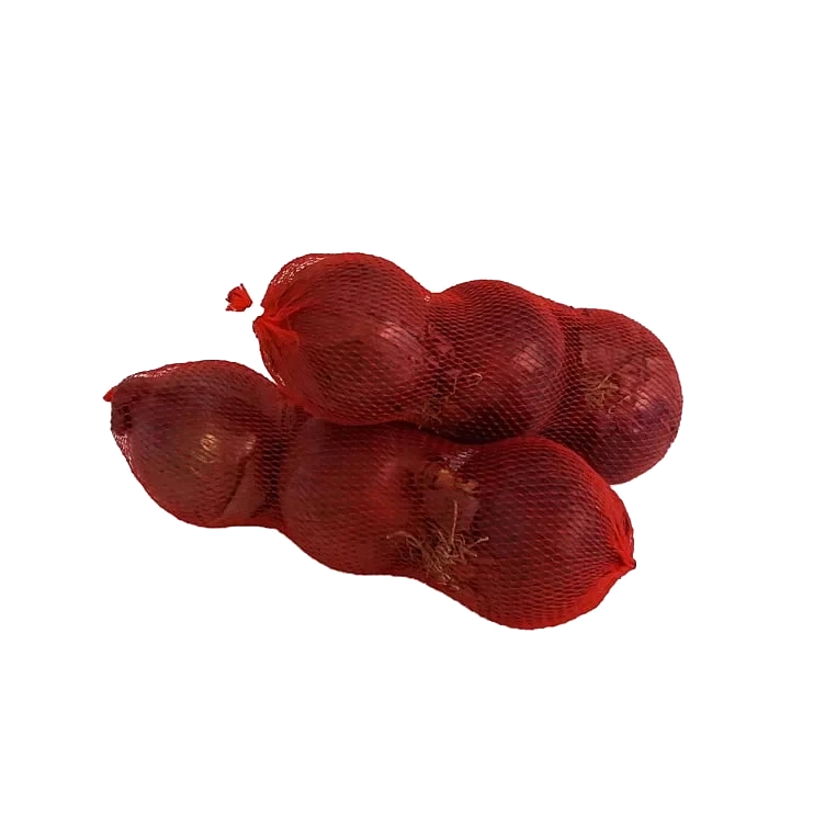 Løk rød strømpe 400g   stk