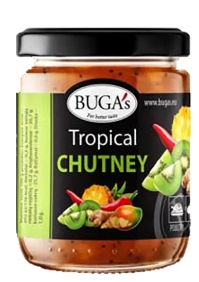 Bugas Tropical Chutney 160g