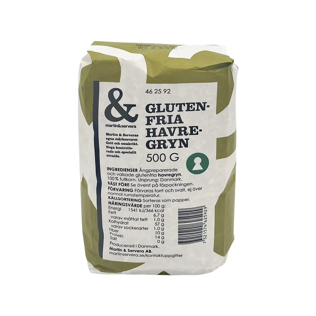 Havregryn glutenfria