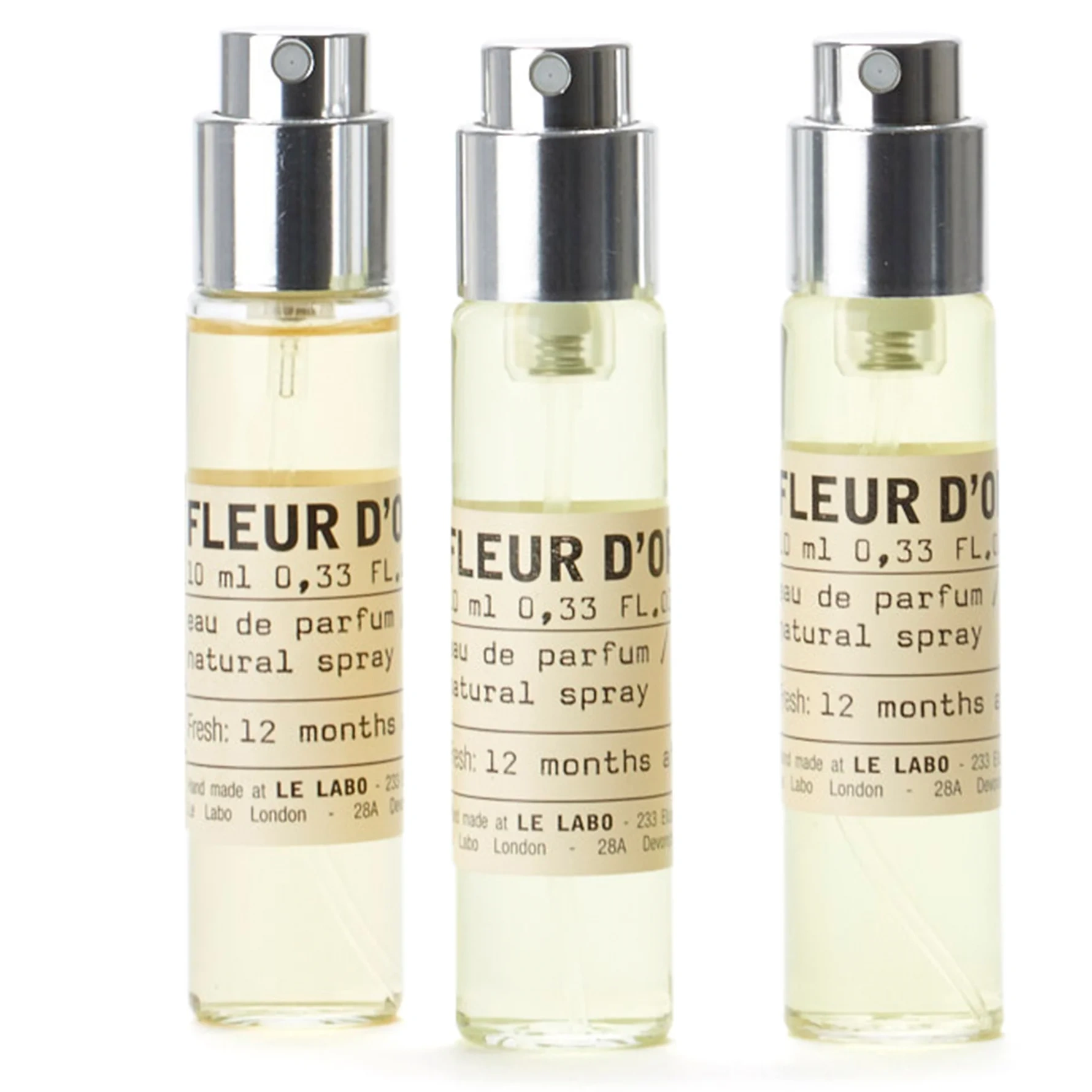 Le Labo Fleur D'Oranger 27 Eau de Parfum Travel Tube Refill 3 x 10 ml