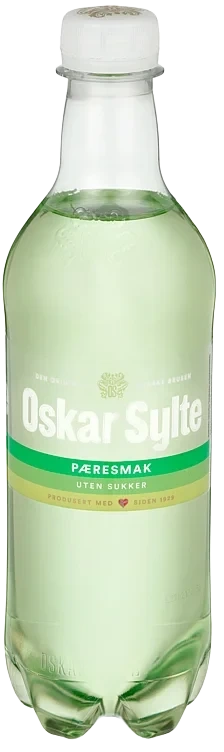 Oskar Sylte Pærebrus uten Sukker 0.50l
