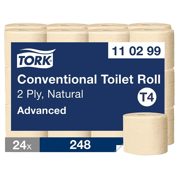 Tork Konvensjonell Toalettrull Natur T4