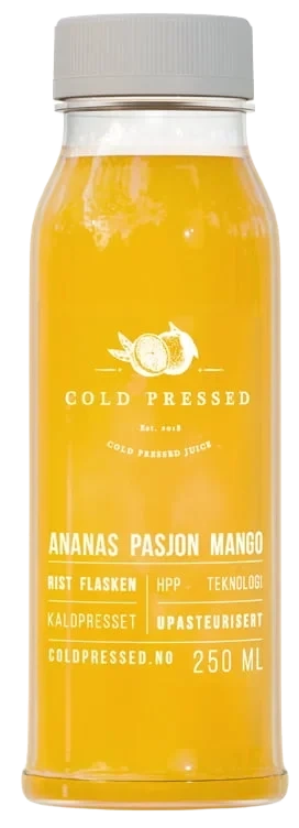COLD PRESSED AS Ananas, Pasjon & Mango