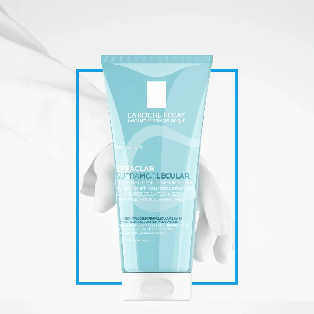 La Roche-Posay Supramolecular Oil & Pores Rensegel, 200 ml