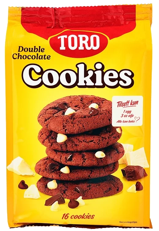 Cookies double chocolate  286g