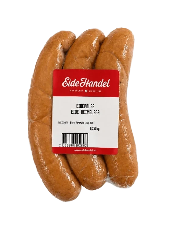 Eidepølsa Ca280g Eide Heimelaga