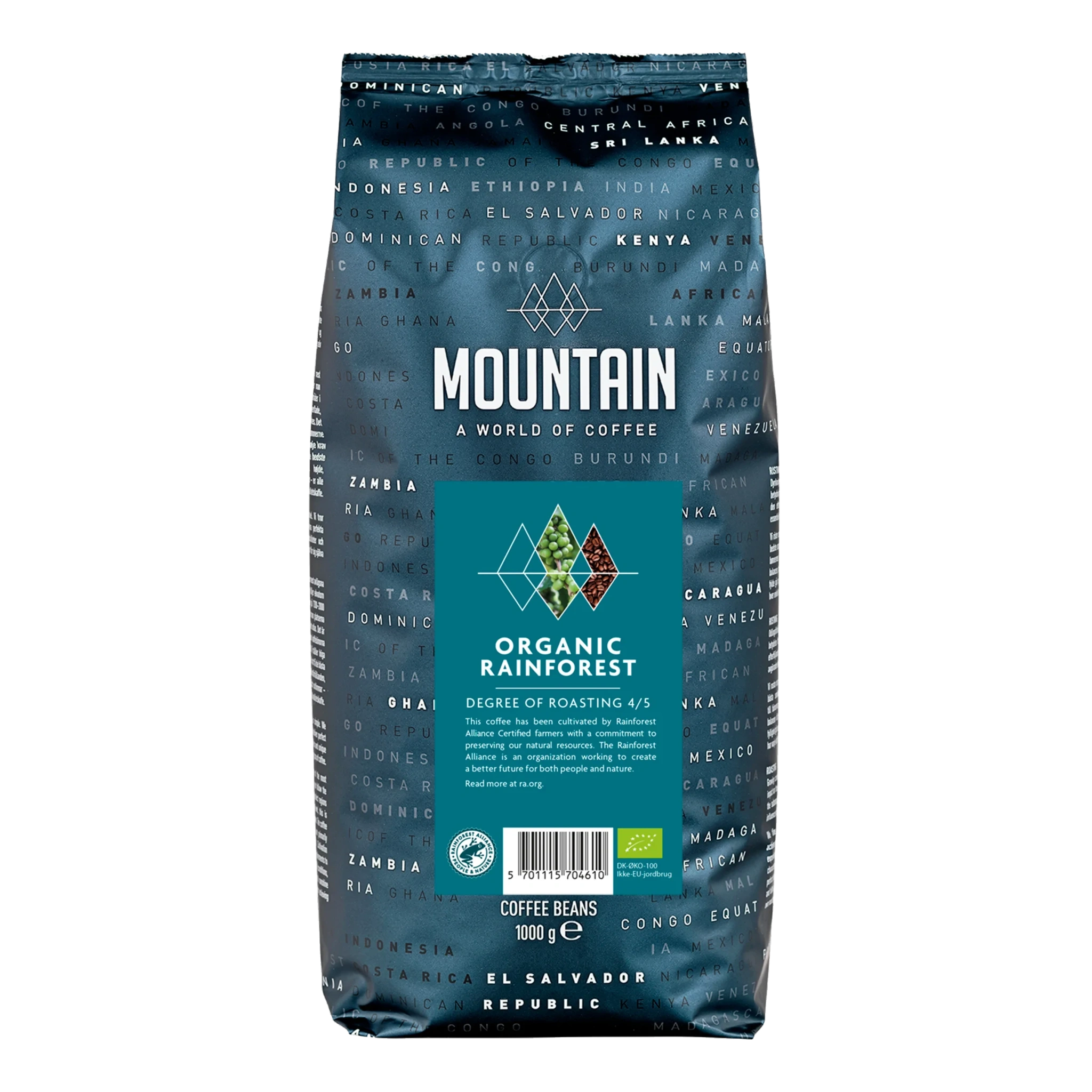 Kaffe Hela Bönor RFA EKO